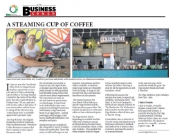 James Kriel and Caron Botha - A Steaming Cup Of Coffee : The Digs Kitchen