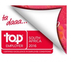Mazars  - And the exciting announcement is.......................Top Employers South Africa 2016