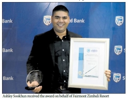Tourism Award - The Winner Is Fairmont Zimbali Resort