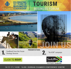 Durban Chamber - Tourism Forum Meeting: 14 November