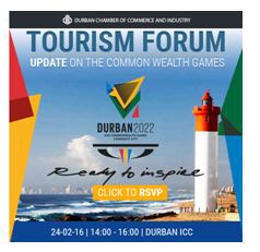 durban Chamber - Tourism Business Forum: Update on the Commonwealth Games 2022