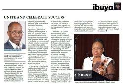 African Renaissance - Unite And Celebrate Success:Ambassador Sibusiso Ndebele     