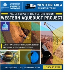 Durban Chamber - Water Supply in the Western Region: The Western Aqueduct Project