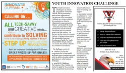 KZN Business Sense - Youth Innovation Challenge:Innovate Durban