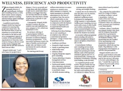 Zama Mngadi-Molefe - Wellness, Efficiency And Produtivity