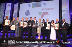 Durban Chamber - 2016 Exporters Winners Announced at KZN Exporter of the Year Awards
