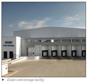 iDube cold storage facility