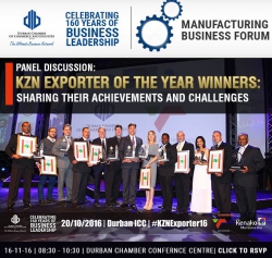 Durban Chamber - Manufacturing Business Forum - 16 November