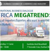 Durban Chamber - International business dialogue focusing on Africa Megatrends