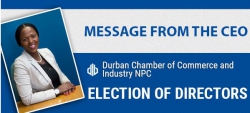 Durban Chamber - Message from CEO: Nominations for Directors