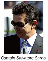  Chief Executive Officer: Captain Salvatore Sarno
