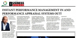 Musa Makhunga - Instant Performance Management IN and Performance Appraisal Systems OUT! 