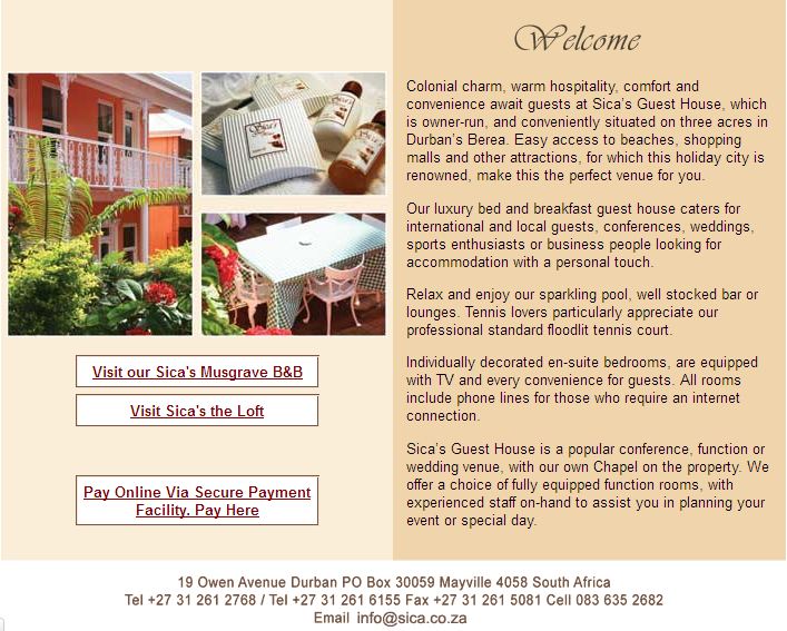 Sica's Guest House