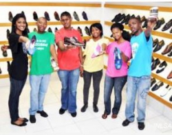 Trainee designers at Eddels Shoes are to see their creations displayed at Edgars at the Liberty Midlands Mall. From left are Kateland Govender, Sbongiseni Mkhize, Deolin Perumal, Fizile Madlala, Philisiwe Mpangase and Ayanda Ngubane.